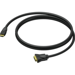 Procab HDMI - DVI -D 3 metros de preto (CLV160/3)