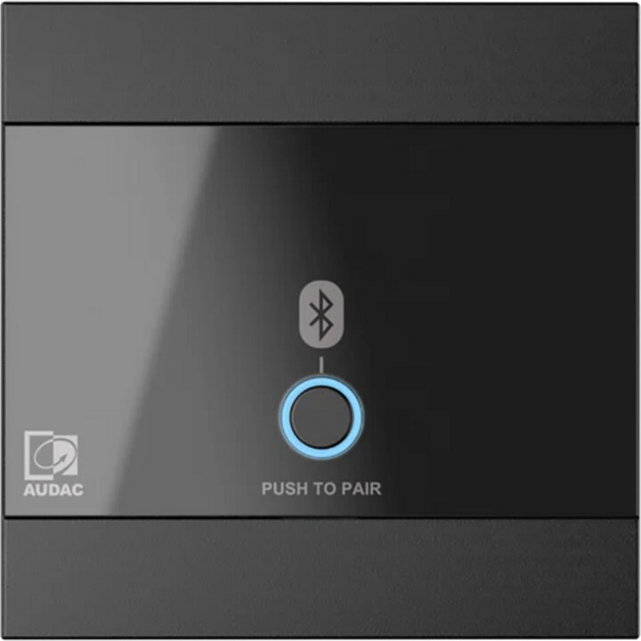 Módulo de parede Audac WP220/B, Bluetooth preto