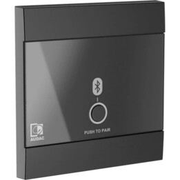 Wall module AUDAC WP220/B, black bluetooth