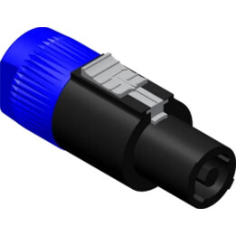 Procab Vcl4Fc-P Cable Connector, 4-Pin Speaker (F), 15 Pcs