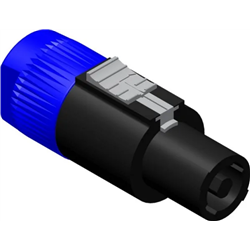 Procab Vcl4Fc-P Cable Connector, 4-Pin Speaker (F), 15 Pcs