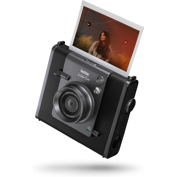 CÂMERA INSTANTÂNEA INSTAX WIDE EVO/PRETA FUJIFILM