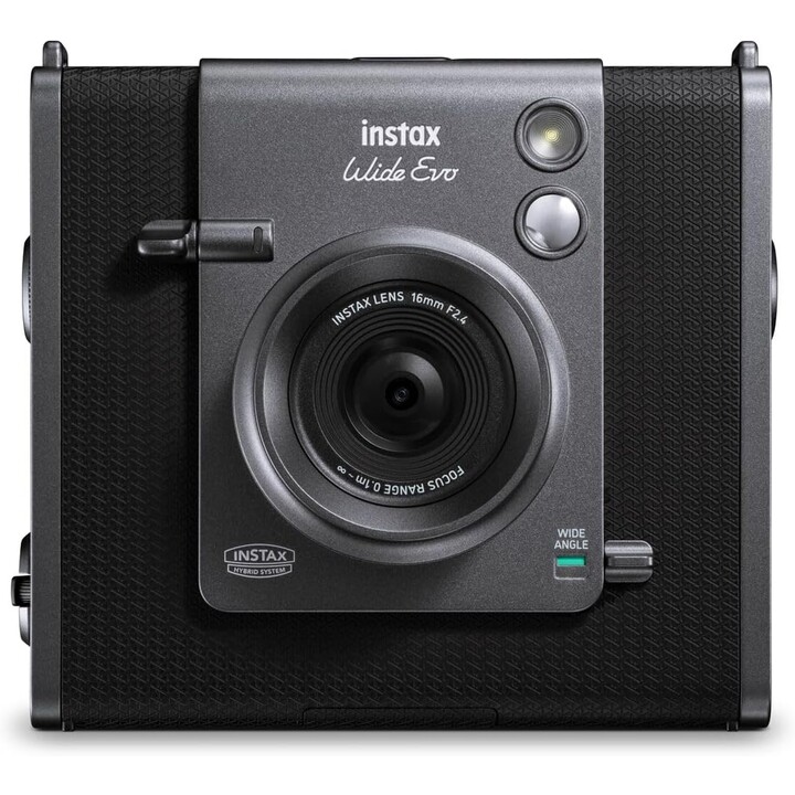 CÂMERA INSTANTÂNEA INSTAX WIDE EVO/PRETA FUJIFILM