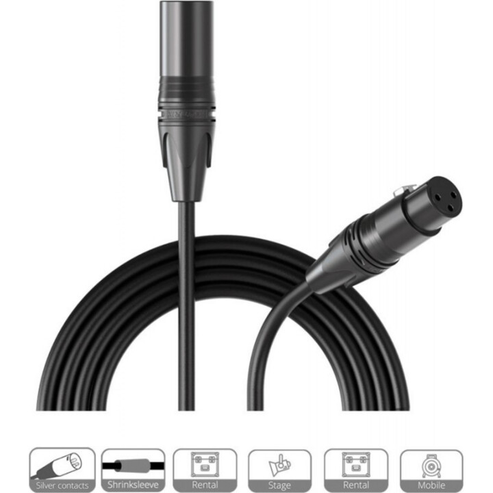 Procab PRA902/10 Kabel, XLR (M) oder XLR (F) (10 m)