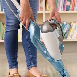 Black & Decker FSMH1321 limpiador a vapor Escoba limpiadora a vapor 0,5 L Azul, Blanco 1300 W