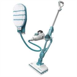 Black & Decker 9IN1 Steam-mop Escoba limpiadora a vapor 0,5 L Turquesa, Blanco 1300 W