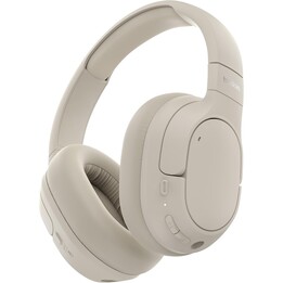Belkin SoundForm, casque sans fil Bluetooth, annulation de bruit actif hybride, microphone, 60 heures, sable
