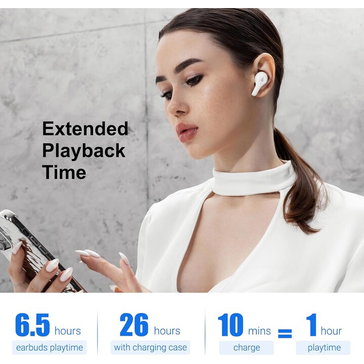 Edifier X5 Lite Blanc - Ecouteurs Bluetooth