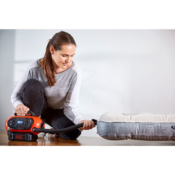 Black & Decker BDCINF18N-QS compresor de aire 160 l/min Bomba de aire/conexión a la toma del encendedor