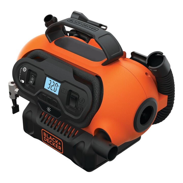 Black & Decker BDCINF18N-QS compresor de aire 160 l/min Bomba de aire/conexión a la toma del encendedor