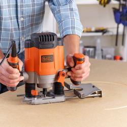 Black & Decker KW1200EKA-QS baldosa cerámica router 1200 W