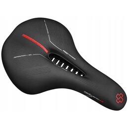 Wittkop Medicus PROevo 1.0, selim de bicicleta, Trekking (TRK), preto