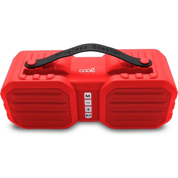 Cool Soho Haut-parleur Bluetooth 8W Rouge