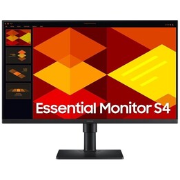 Monitor Samsung Essential S4 S27D406GAU/ 27´/ Full HD/ Multimídia/ Altura ajustável/ Preto