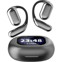 HBQ YYK-Q16 PRO ANC LCD Cinzento - Auriculares Bluetooth