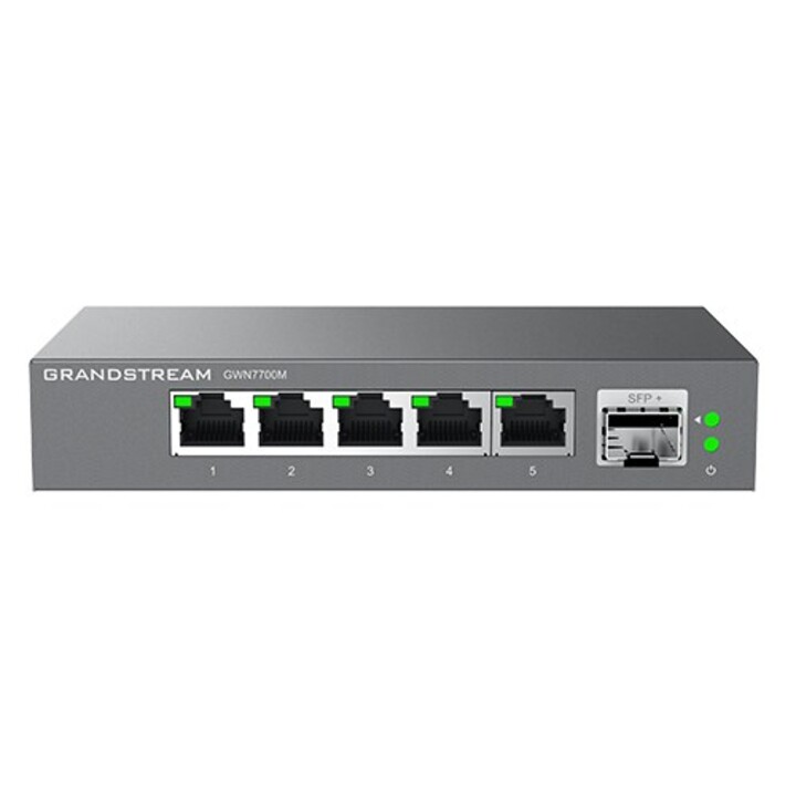 GRANDSTREAM GWN7701PA switch di rete PoE+ non gestito a 8 porte, 16 Gb/s, nero