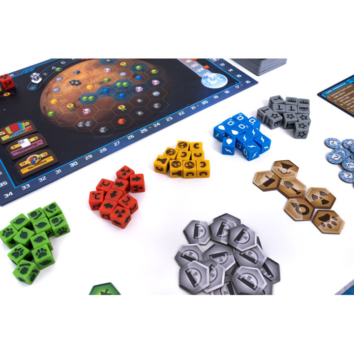 Terraforming Mars: un juego de huesos