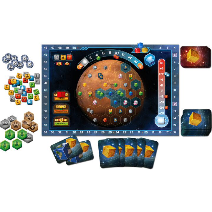 TerraForming Mars: un jeu d'os