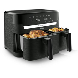 Tefal EY901N10 Dual Easy Fry hot air fryer black