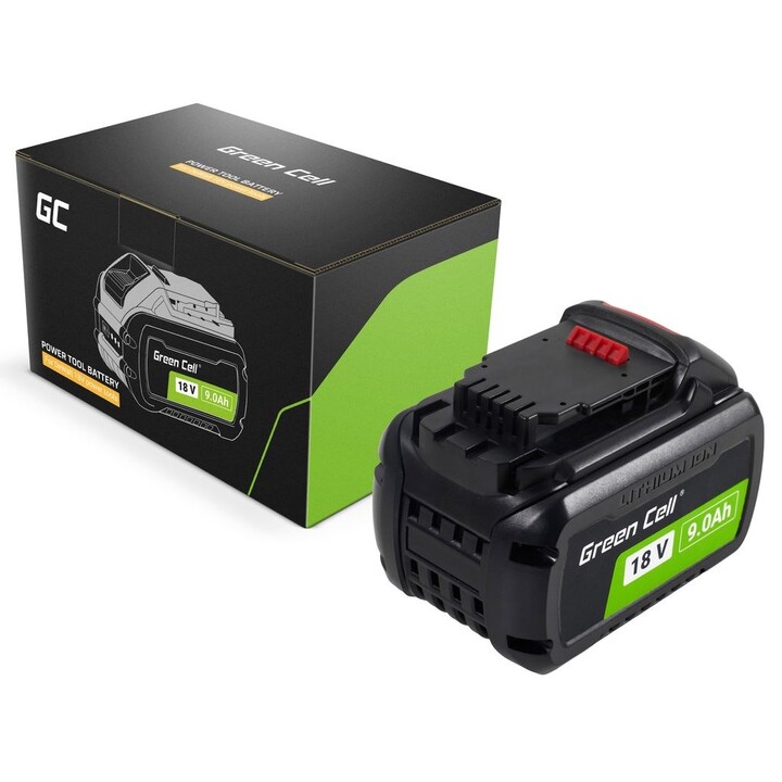 Green Cell Akku DCB547 für DeWalt XR Werkzeuge 18V 9Ah/FLEXVOLT 54V 3Ah Ersatz für DCB547 DCB548