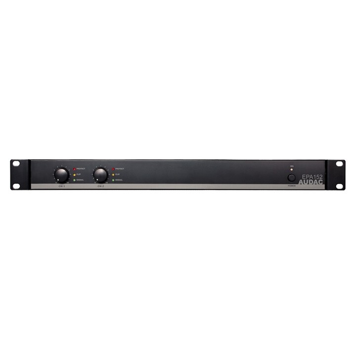 Amplificatore audio AUDAC EPA152 2.0 canali nero