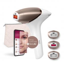 Philips BRI973/00 depiladora de luz pulsada Luz pulsada intensa (IPL) Oro rosa, Blanco