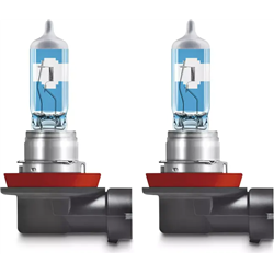 Bulb (Set of 2) H11 12V 55W PGJ 19-2 up to 150 m beam, up to 150% more brightness, up to 20% whiter light Night Breaker Laser, w