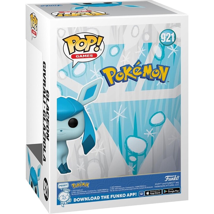 Funko Figure POP Giochi: Pokemon Glaceon