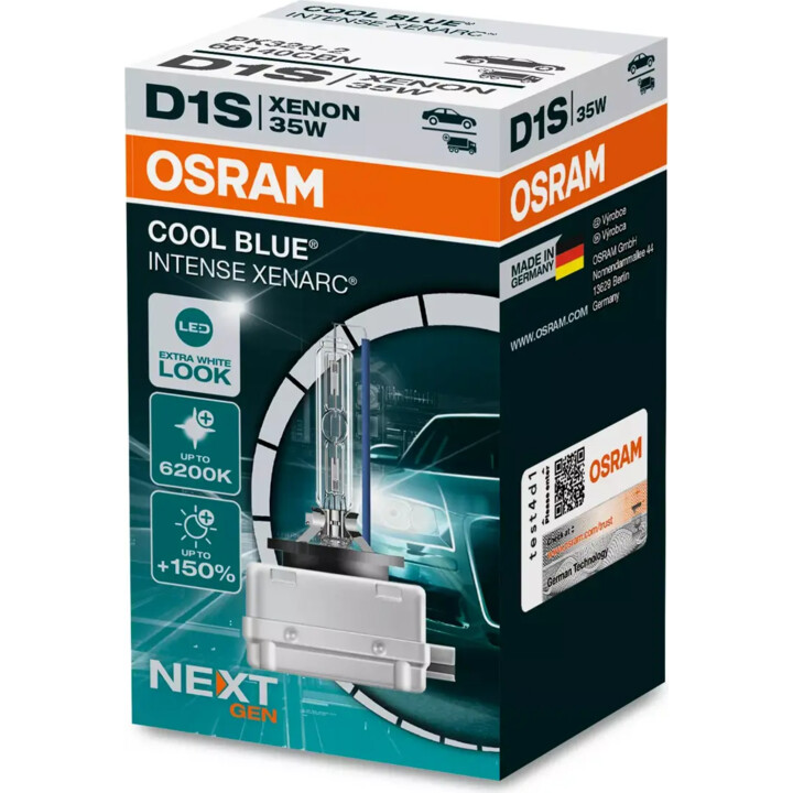 Lampadina (set da 2 pezzi) D1S 85V 35W PK32D-2 Cool Blue Intense NextGen 6200K