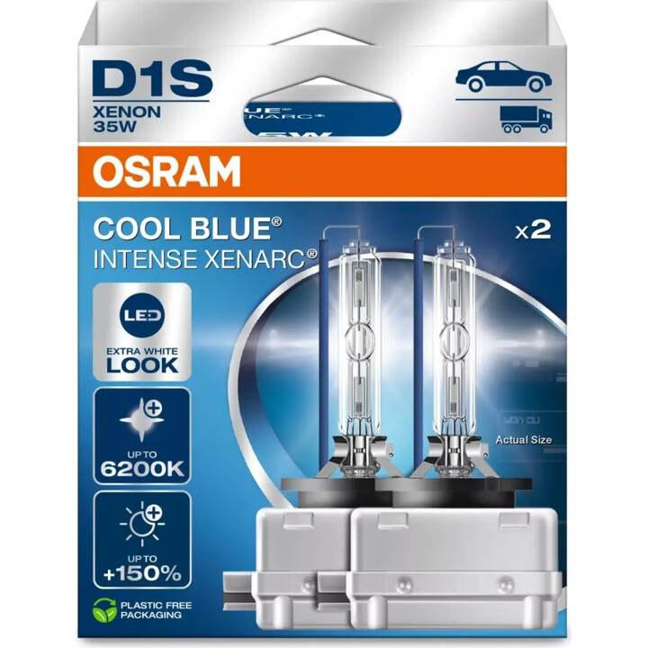 Lampadina (set da 2 pezzi) D1S 85V 35W PK32D-2 Cool Blue Intense NextGen 6200K