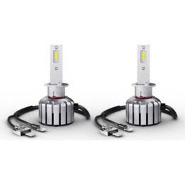 LED bulb (Set of 2pcs.) H1 12V 16W P14,5S no road homologation NIGHT BREAKER LED, cold white 6000K
