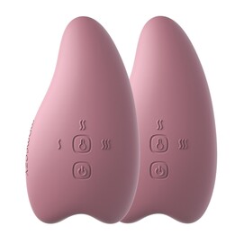 Momcozy A1 erwärmendes und vibrierendes Stillmassagegerät - Doppelverpackung