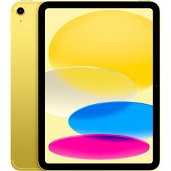 Apple iPad 11 2025 WiFi Cellular, 256 Go, 11e génération, puce A16, appareil photo 12MP, jaune