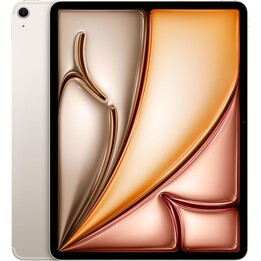 Apple iPad Air 13 2025 WiFi Cellular, 256 GB, 7th Gen, M3 Chip, fotocamera da 12 MP, luce a stella