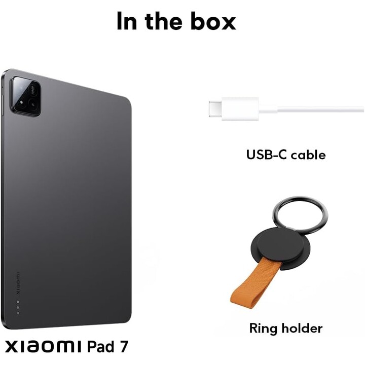 Xiaomi Pad 7, 8+128 GB, wifi, display da 11,2 pollici, batteria da 8850 mAh, ricarica da 45 W, hyper ai, verde
