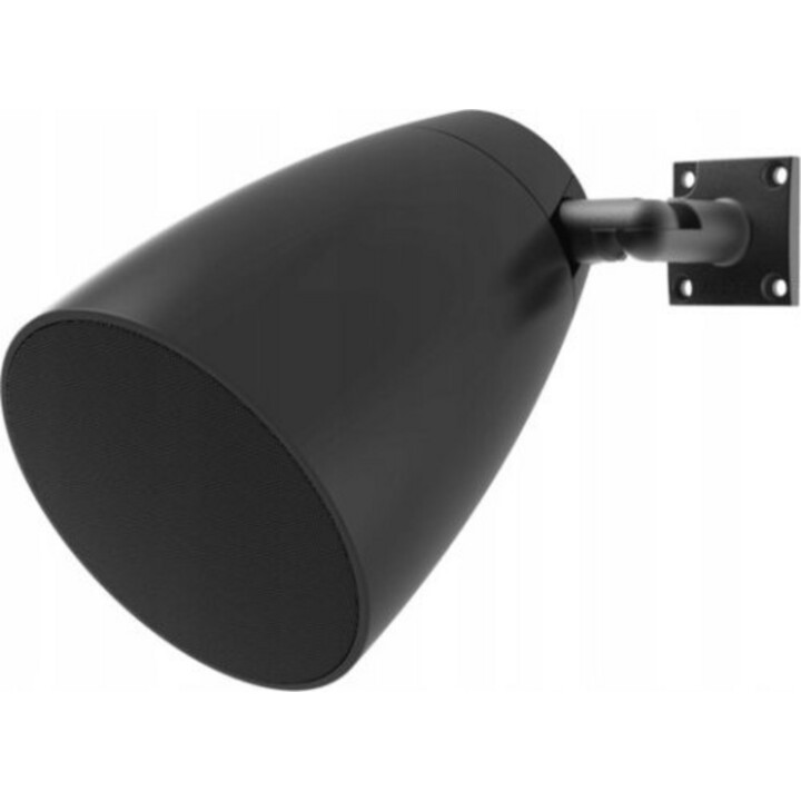 Palestrante de parede Audac alti4m/b, preto de 4 polegadas