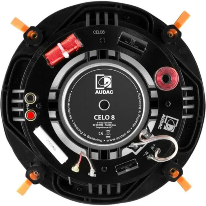 Altavoz de techo Audac Celo8i/W, 8 pulgadas blancas