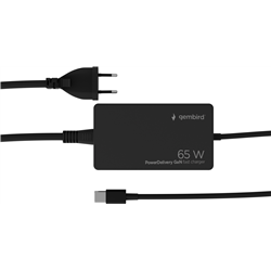 Adaptador AC NB 65W/NPA-AC-PDQC65-01 Gembird