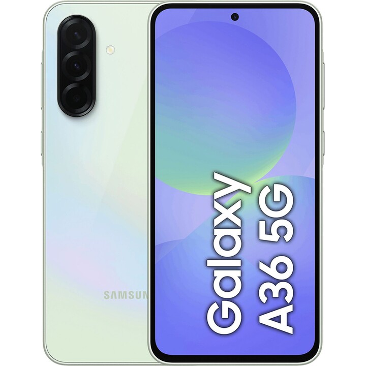 Samsung Galaxy A36 A366 5G, 6+128 GB, 6,7 FHD+ Super Amoled, Qualcomm Snapdragon 6 Gen 3, 5000 Mah, Lima