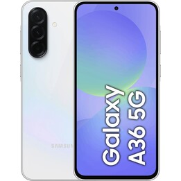 Samsung Galaxy A36 A366 5G, 6+128GB, 6,7 FHD+ Super Amoled, Qualcomm Snapdragon 6 Gen 3, 5000 Mah, bianco