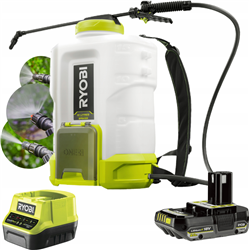 Spruzzatore di zaino Ryobi 18 V