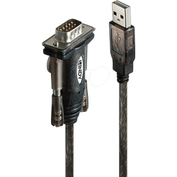 I/O Converter USB To Serial/42855 Lindy