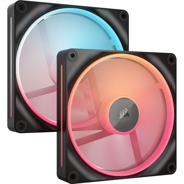 Corsair iCUE LINK LX140-R Reverse RGB PWM 140mm Dual Pack Black