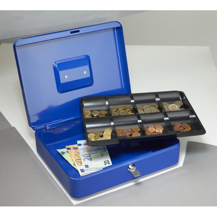 MAUL Geldkassette Größe 4 blau