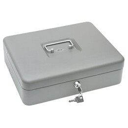Caisse à monnaie WEDO Standard Plus grise