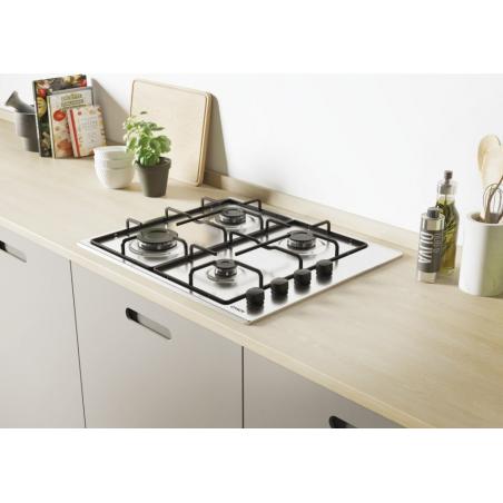 Candy Smart CHW6LBX/4U Acero inoxidable Integrado 60 cm Encimera de gas 4 zona(s)