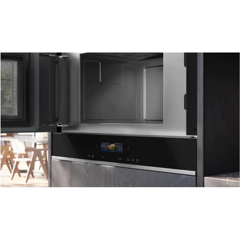 Siemens iQ700 BF722L1B1 microondas Integrado Solo microondas 21 L 900 W Negro