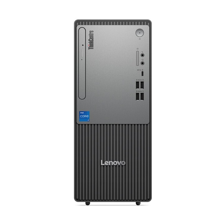 Lenovo ThinkCentre neo 50t G5 TWR i3-14100 8GB DDR5 SSD 256 UHD 730 W11Pro Nero 3Y OnSite
