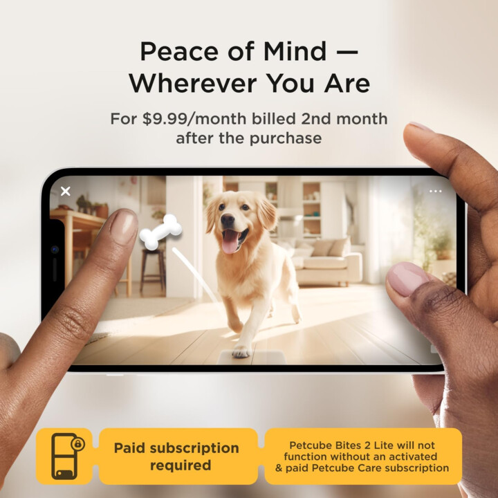 Wrl Bites 2 Lite/BL10US Petcube Camera