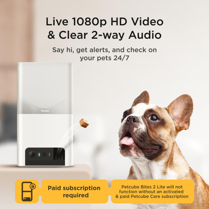 Wrl Bites 2 Lite/BL10US Petcube Camera